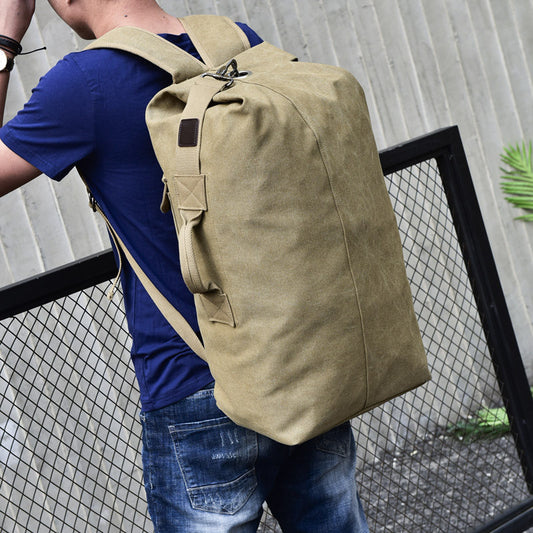 Outdoor Climbing Backpacks Unisex Travel Canvas Sports Shoulder Bags Large Capacity Outdoor Hiking Backpack Camping Bags