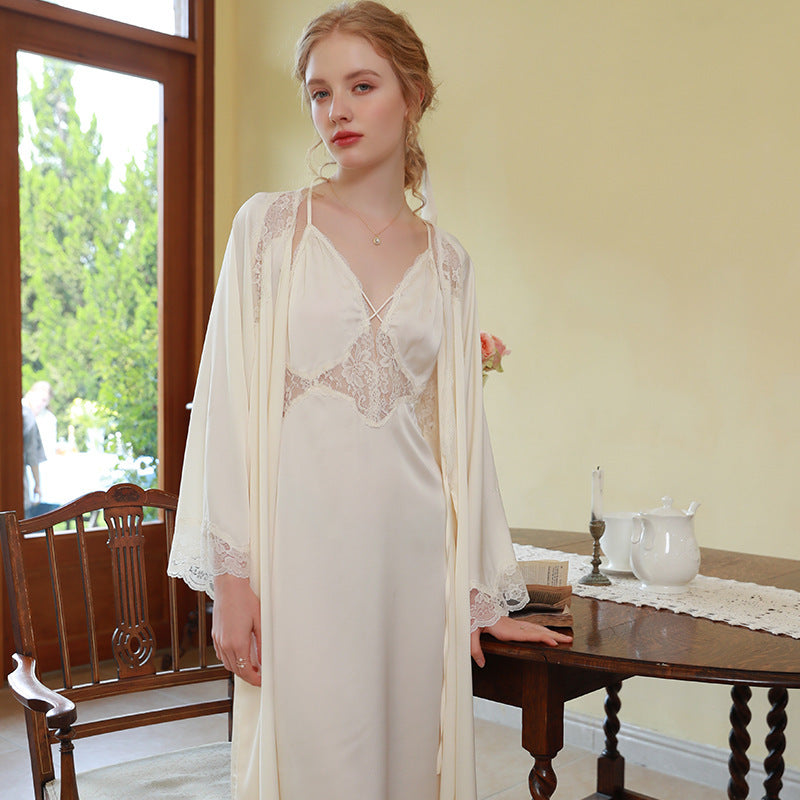 Nightgown Home Clothes Two-piece Suit For Women