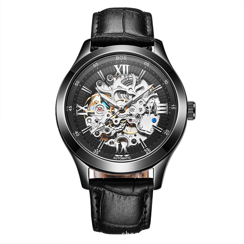 Angela is brand men's automatic mechanical watch BOS hollowed out one generation's explosion of customized watches