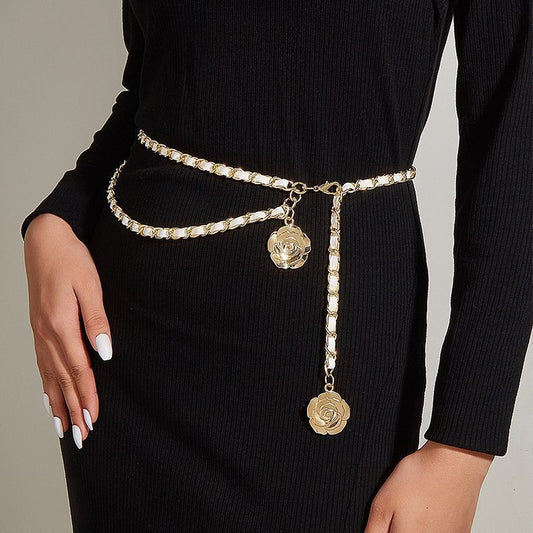 Waist Chain Accessories Classic Style Hot Girl With Skirt Pants Dress Belt Chain Chain Decorative Belt Women