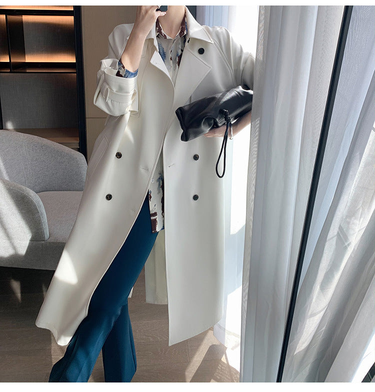 British Style Temperament Loose Coat Women