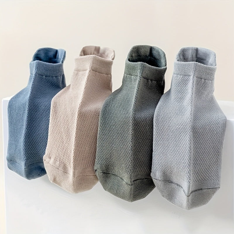 Five Pairs Of Soft, Comfortable, Breathable, Sweat-wicking Socks Provide A Great Experience For Men's Daily Wear And Are Very Practical