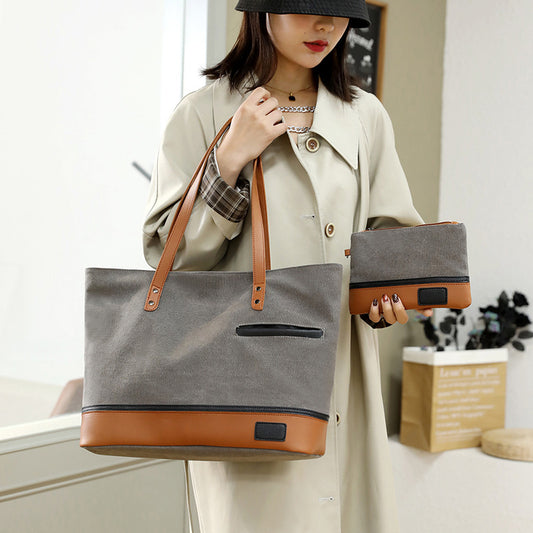 Portable Lady Bag Fashion Large Capacity Canvas