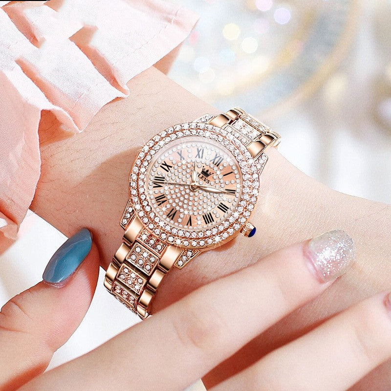 Trend Diamond Fashion Ladies Watch Women's Watch (FREE Shipment - 10 days delivery - No DHL)